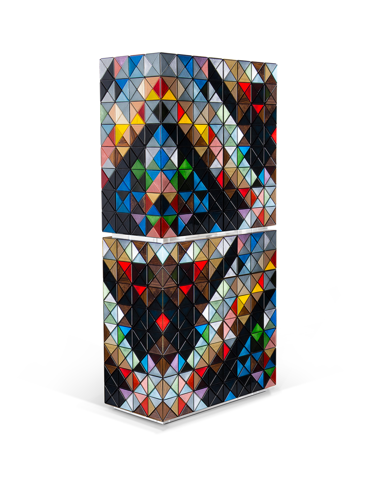 Pixel Anodized Cabinet