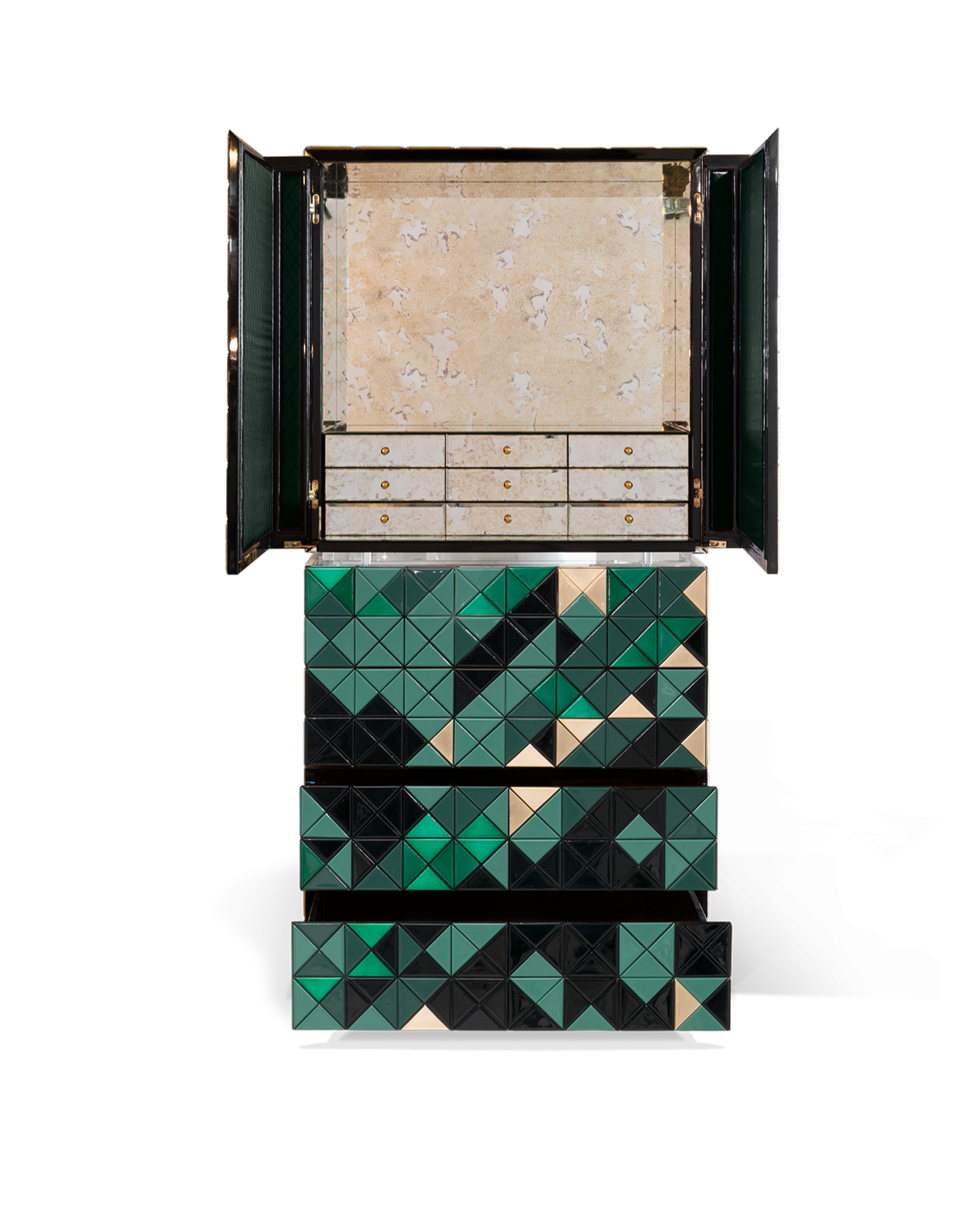 Pixel Anodized Cabinet
