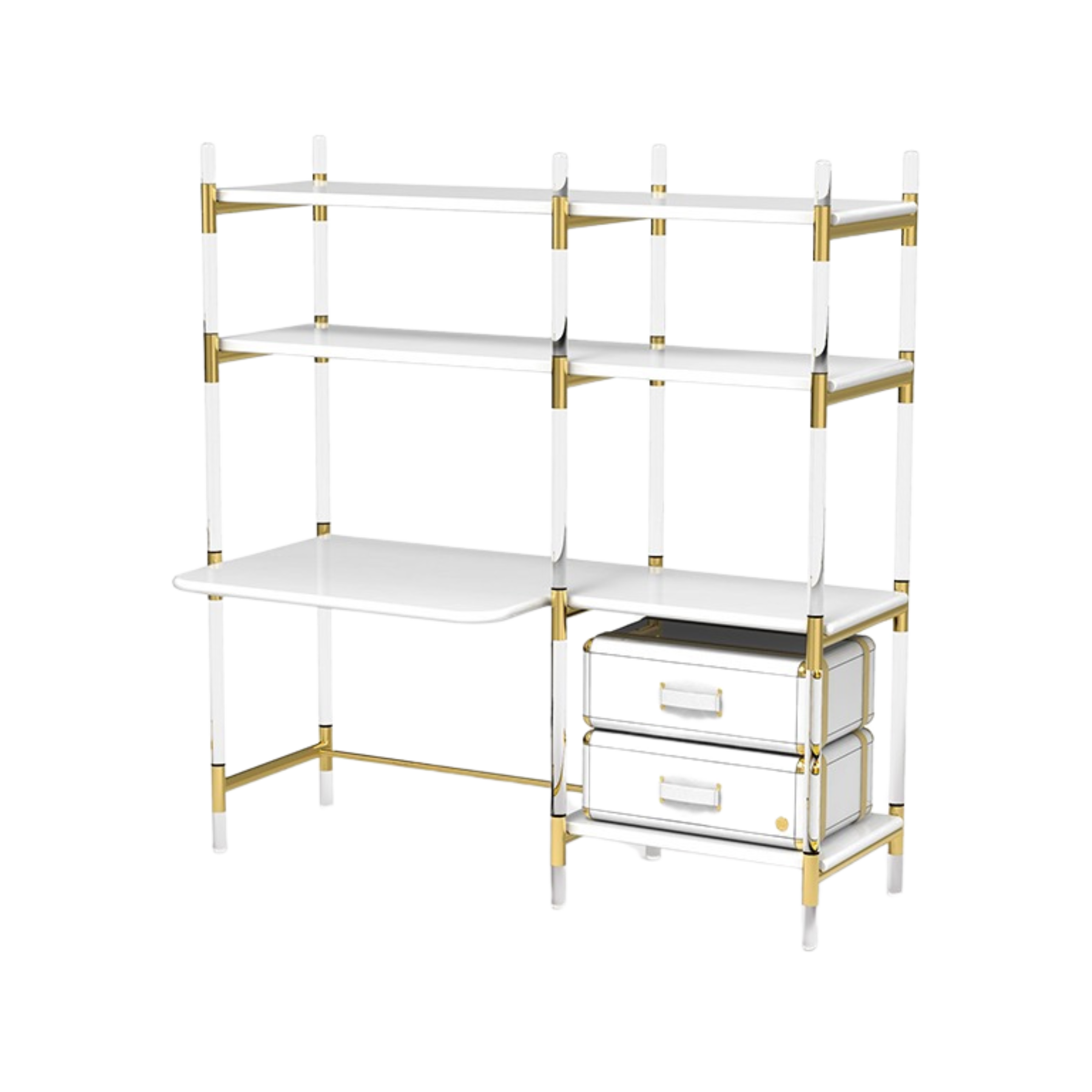 Puzzled Bookcase/Desk