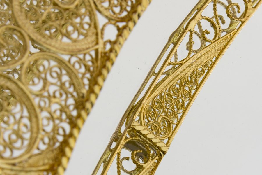 Ring Filigree Mirror