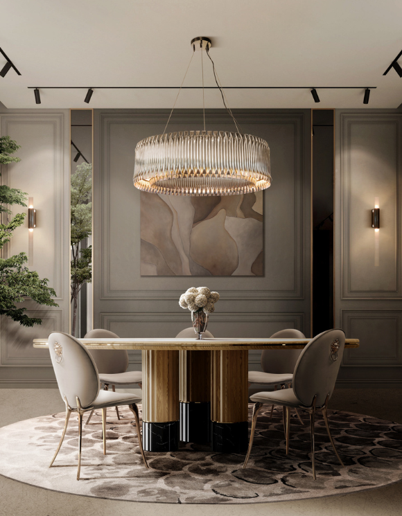 Anjelica Round Dining Table