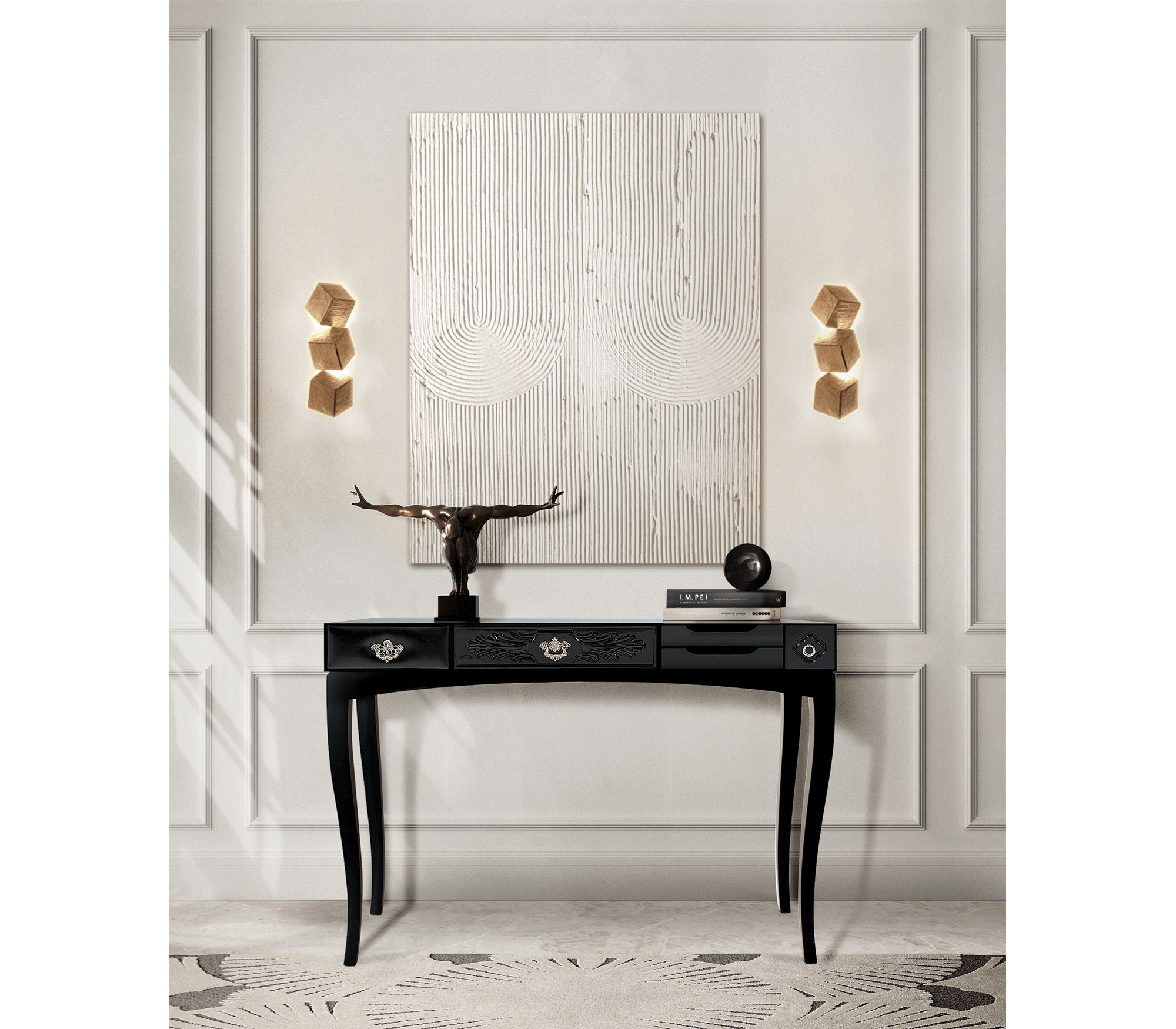 Soho Black Console
