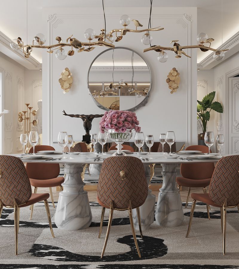 Soleil Blue Dining Chair