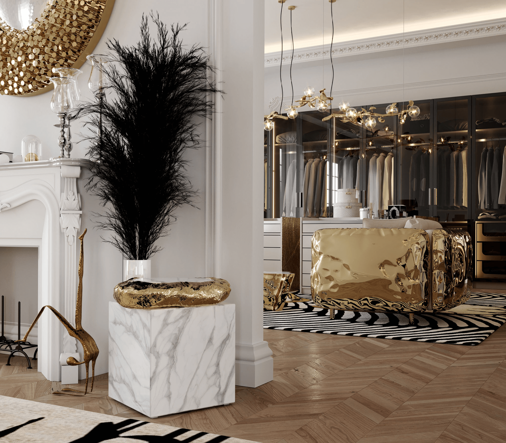 Stonehenge Laponia Green Side Table