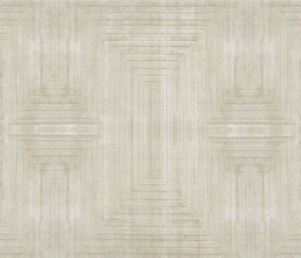 White Garden Rug