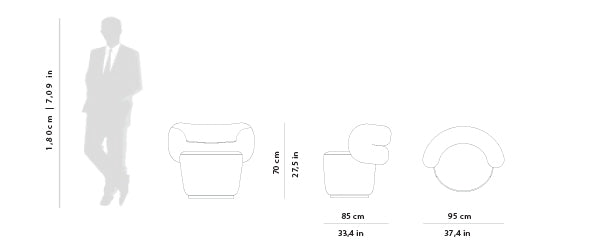 Zelda Small Armchair