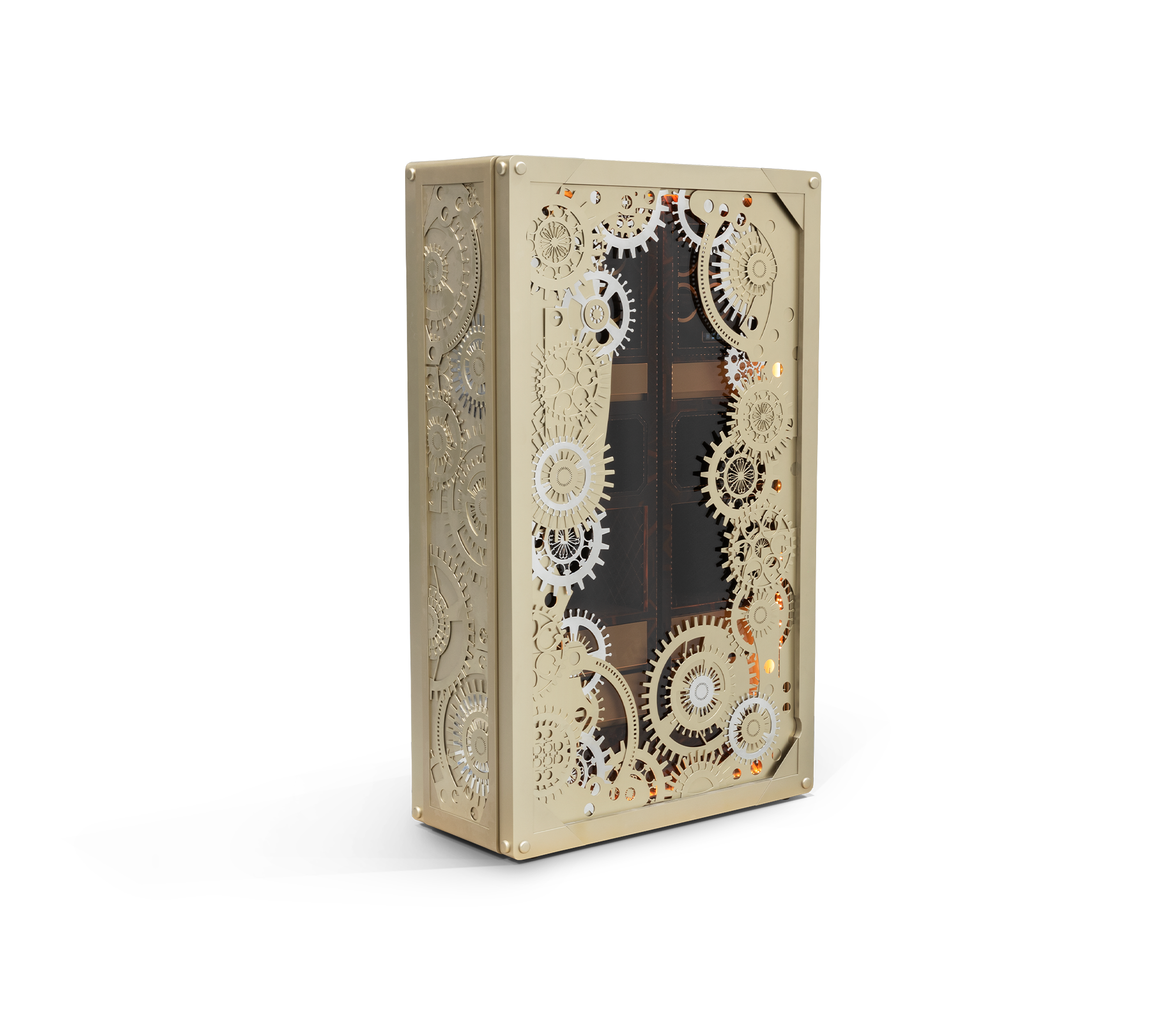 Baron Matte Champagne Luxury Safe