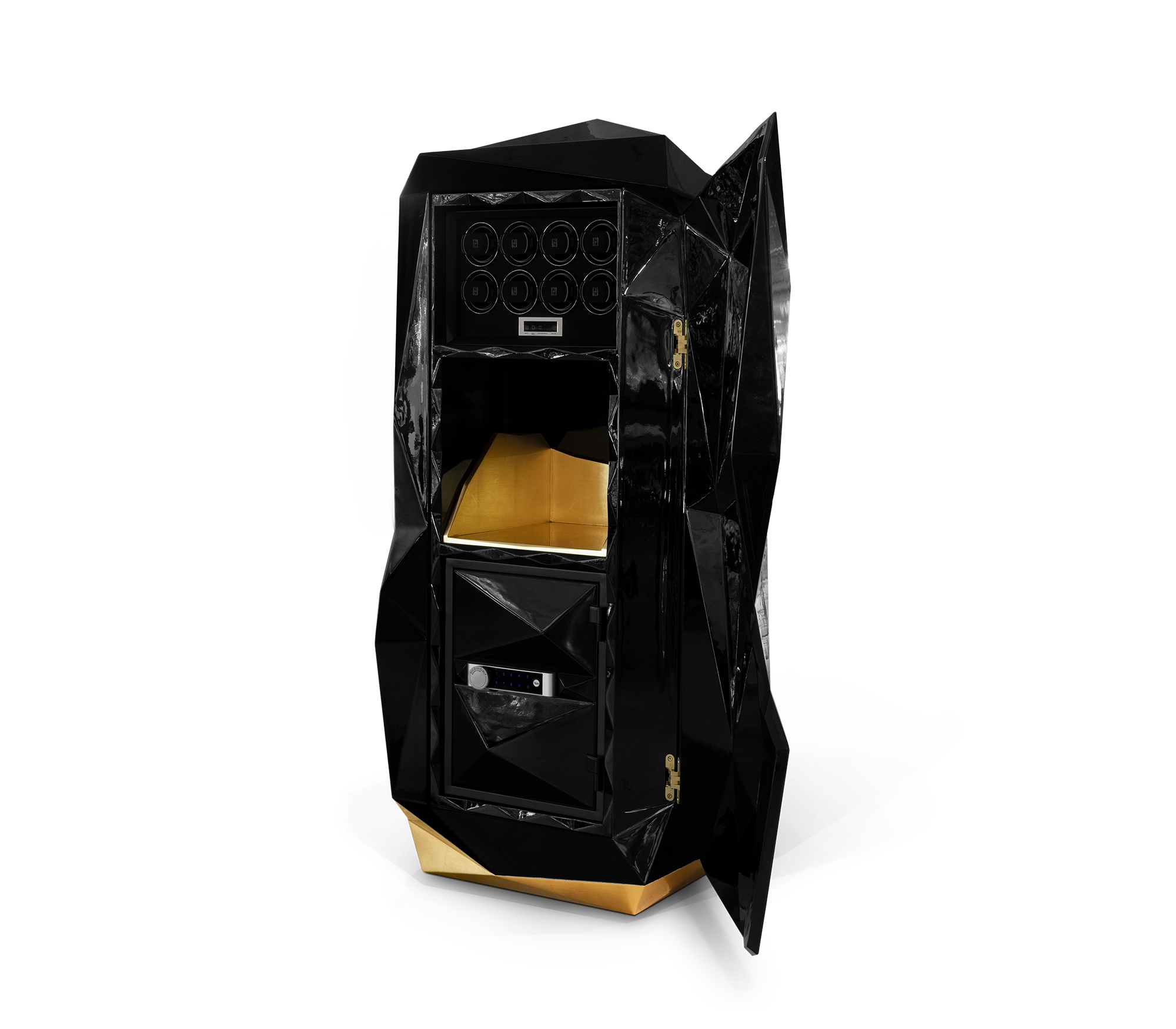 Diamond Black Luxury Safe