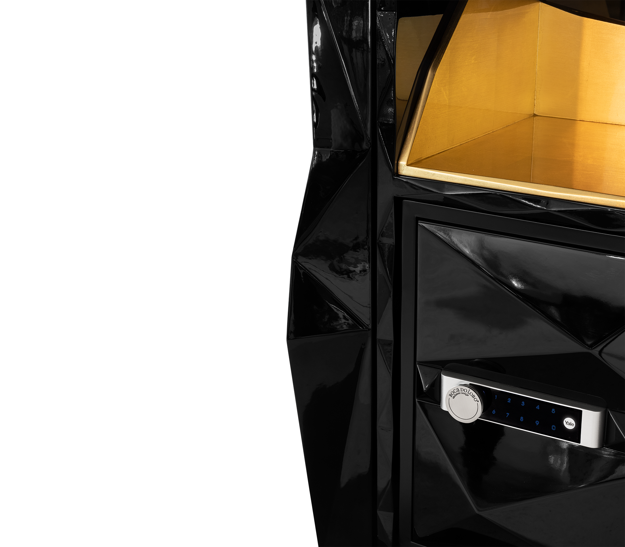 Diamond Black Luxury Safe