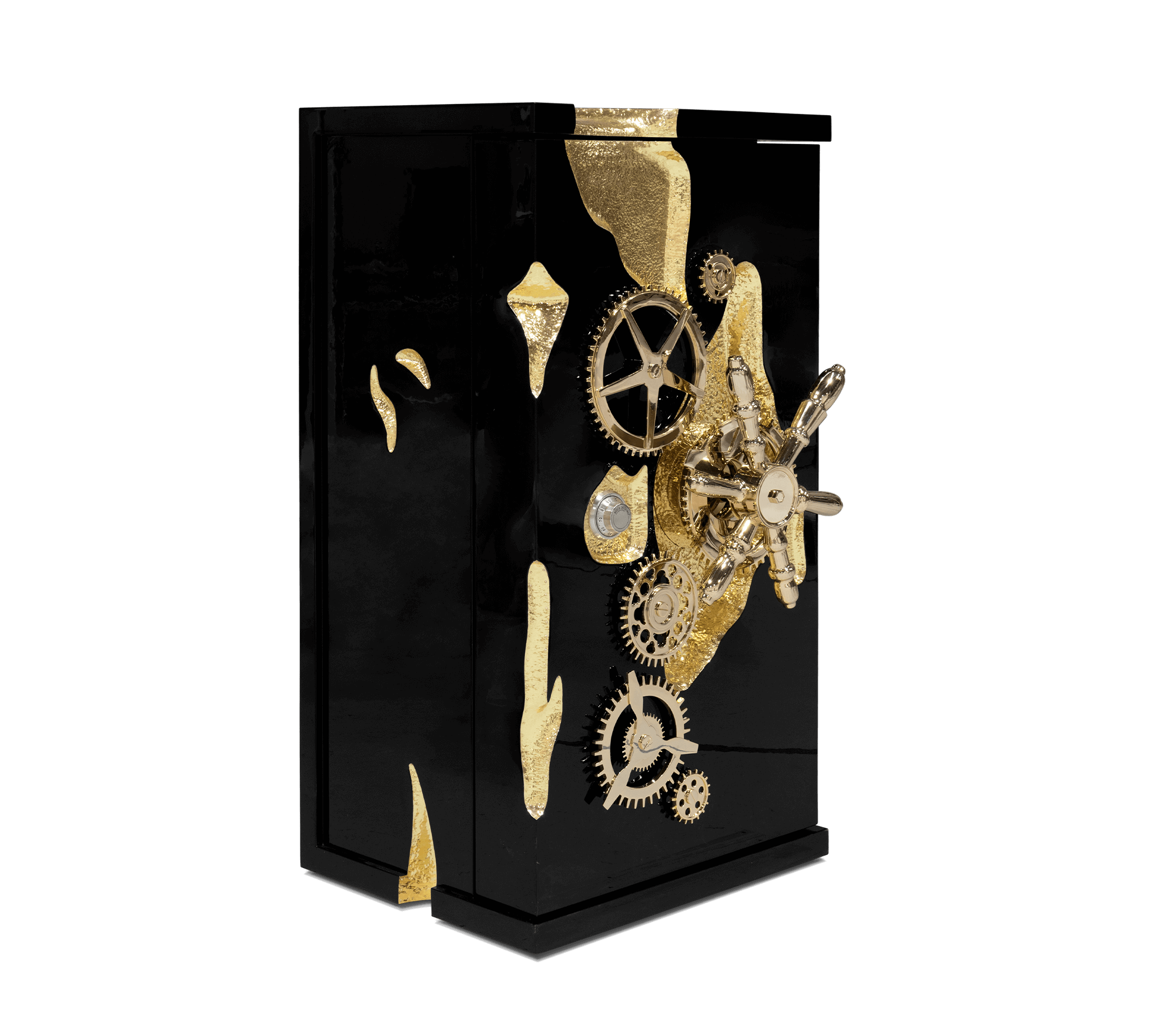 Millionaire Black Gold Luxury Safe